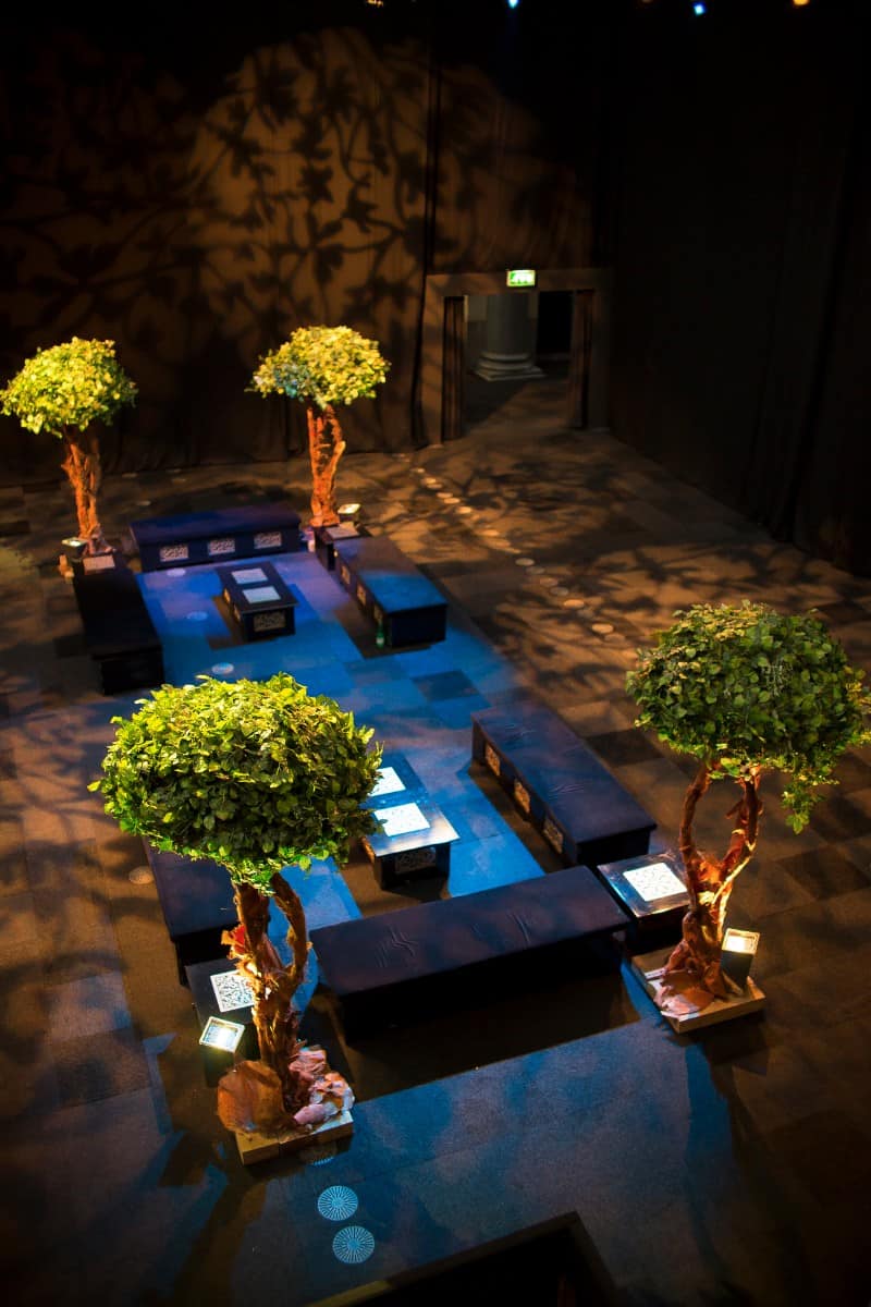 Forest Themed Seating area at Old Billingsgate