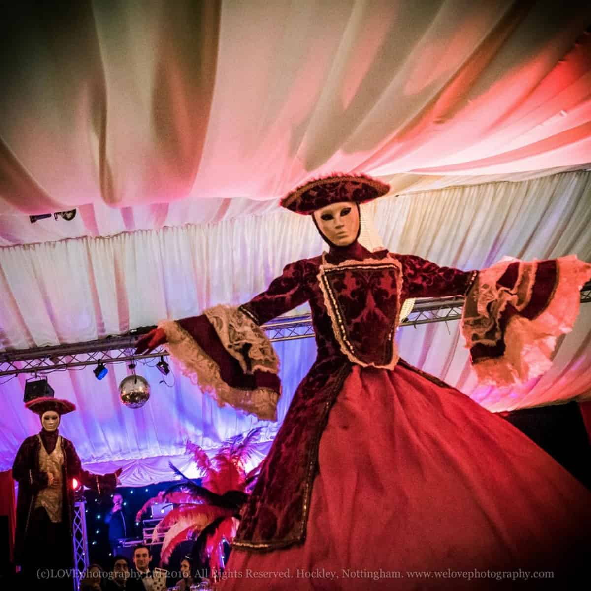 Masquerade themed dancers (Large)