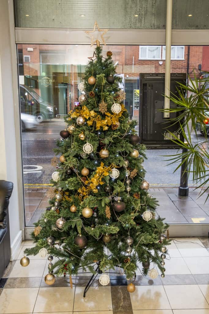 Black-and-Gold-themed-Christmas-Tree-683x1024