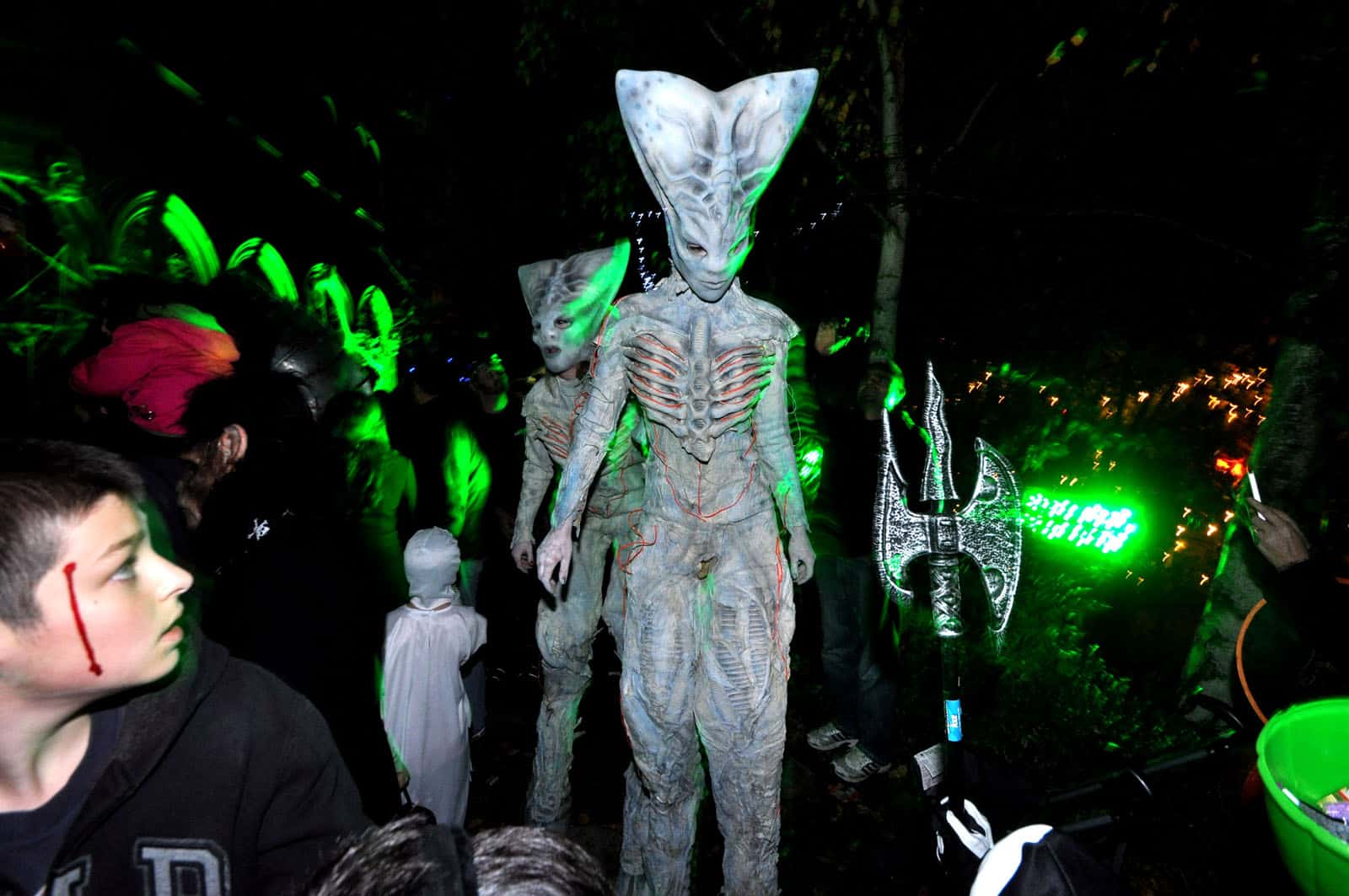 Alien Demons Halloween party