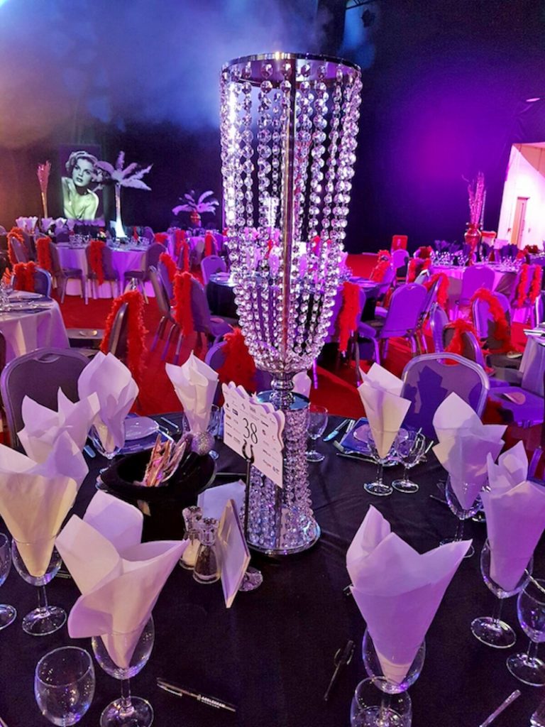 Crystal Table Centres