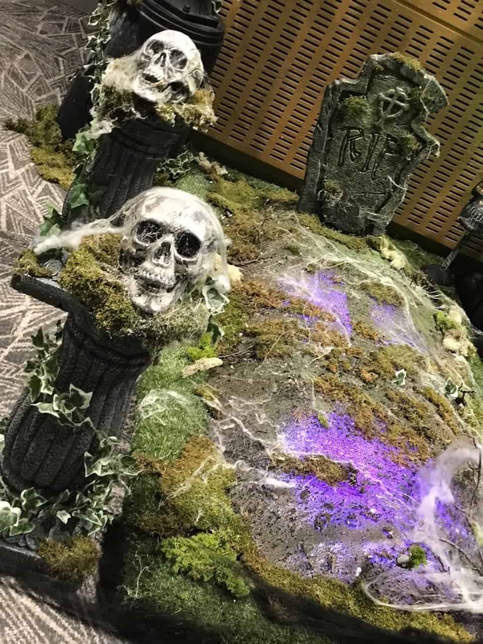 Halloween Themed Graveyard