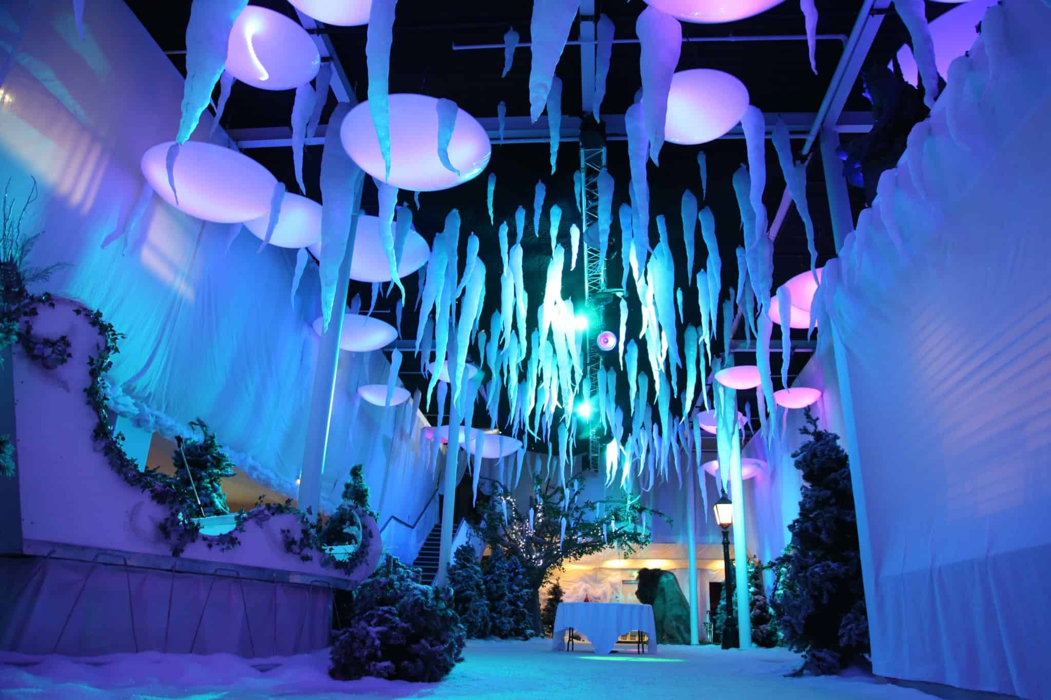 Winter Wonderland Event Decor - Event Decor Hire