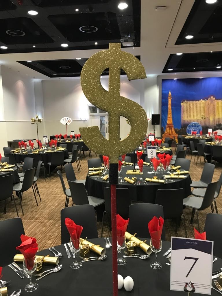 Dollar Sign Table Centres