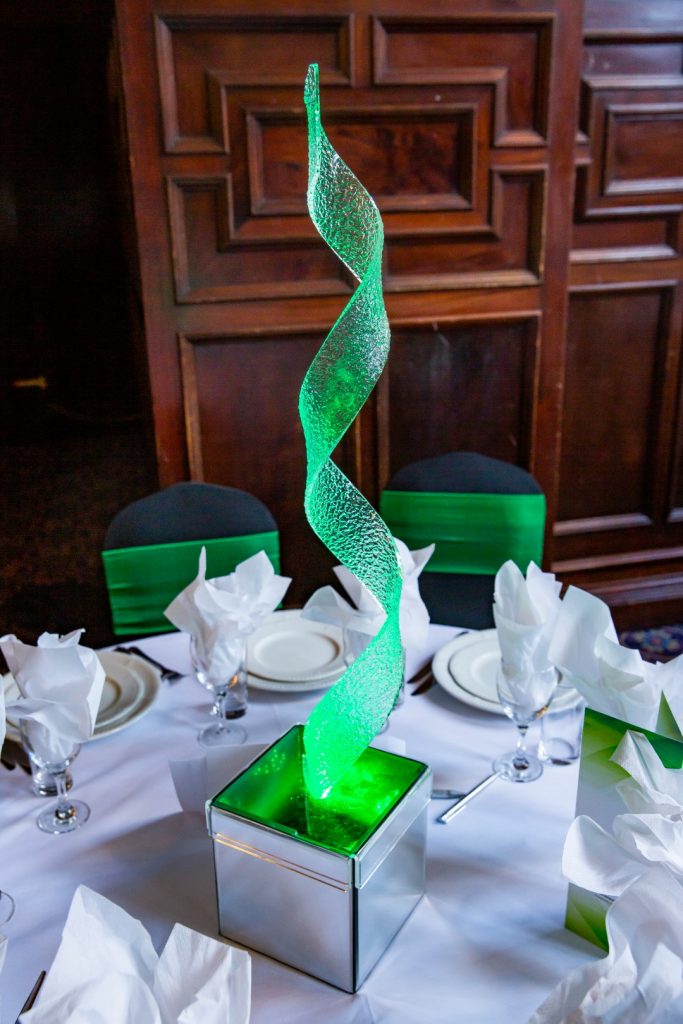 Light Up Ribbon Table Centres