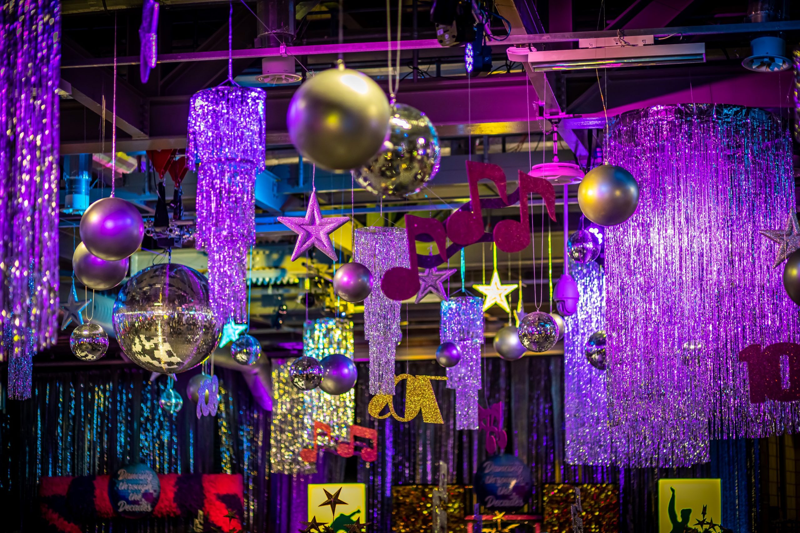 Retro themed decoration