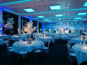 Winter wonderland themed decor