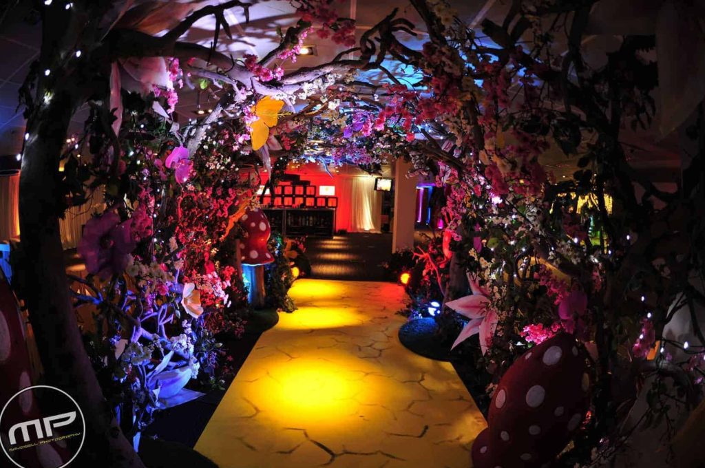 Eventologists Themed Events Tree Hire Foliage Archway Wizard Of Oz