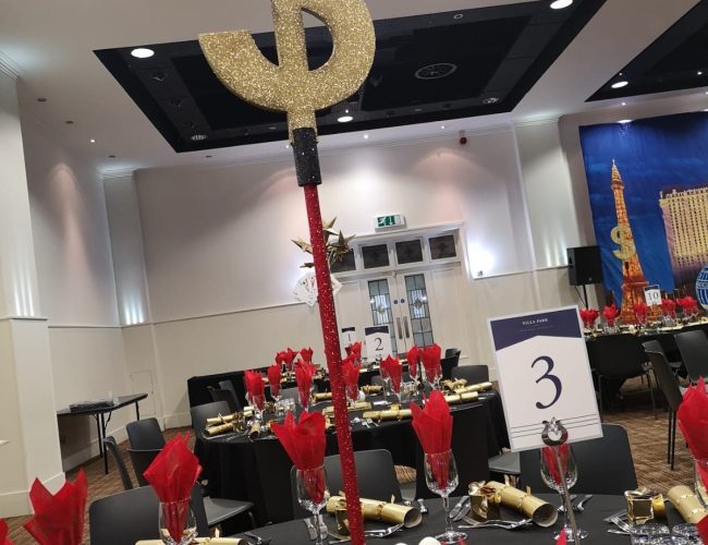 Dollar Sign Table Centres - Eventologists