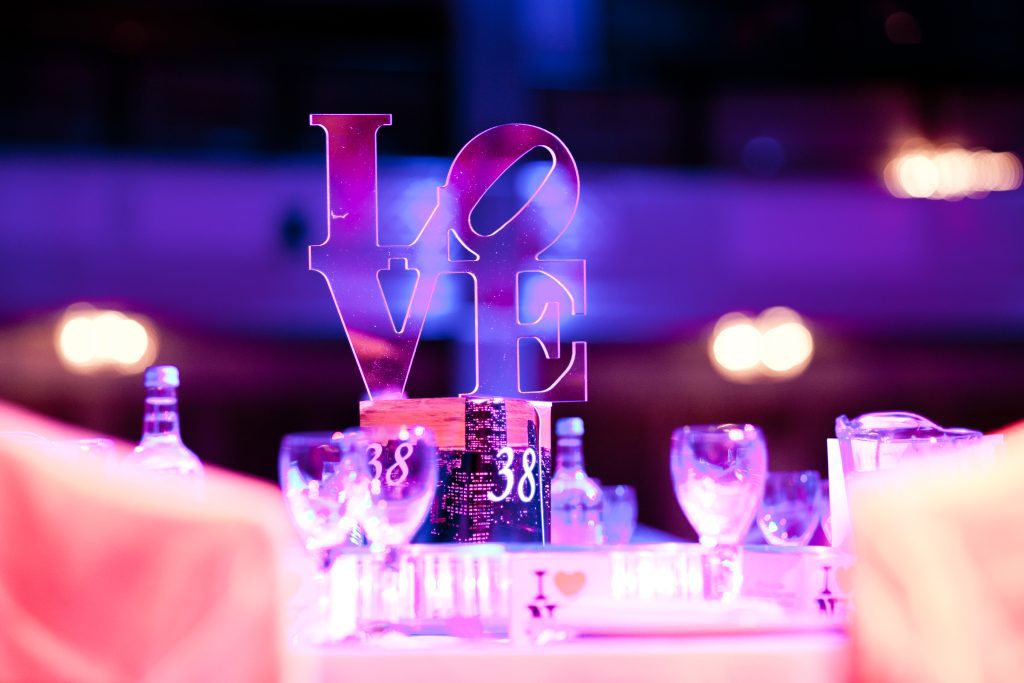 Eventologists Light Up Love Table Centre (1)
