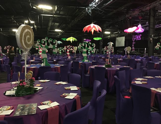 Willy Wonka Theme Table Centres - Eventologists