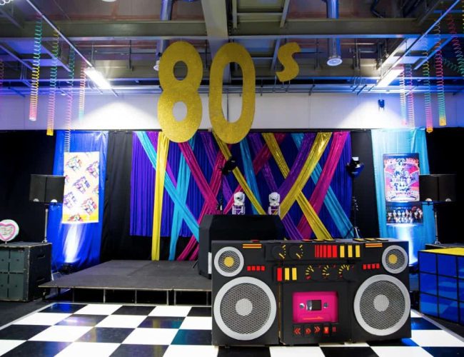 80s Theme Event - Corporate Event Management - Eventologists