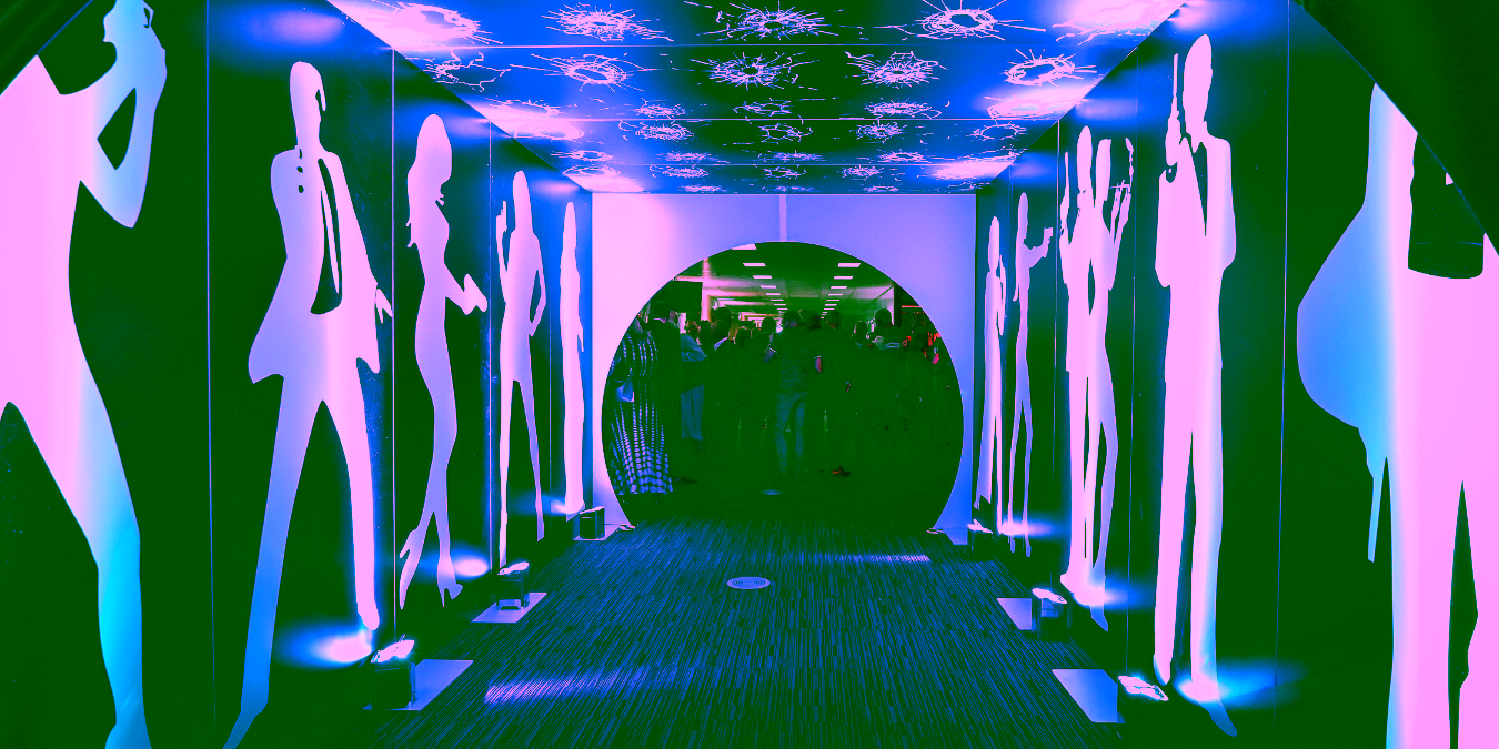 Eventologists Bond Theme Event Game Hallway