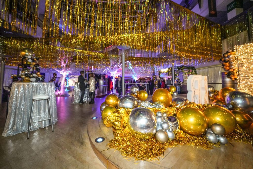 Eventologists Boujee Themed Event Gold Silver Prop Hire