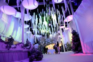 Eventologists Christmas Ceiling Decorating Theming Ice Theme Hire