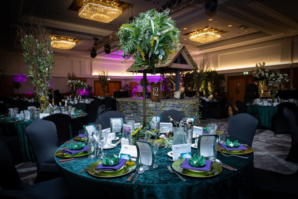 Eventologists Enchanted Woodland Themed Event Foliage Table Centre Prop Hire