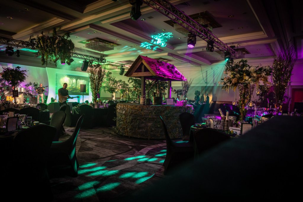 Eventologists Enchanted Woodland Themed Event Stone Wishing Well Prop Hire