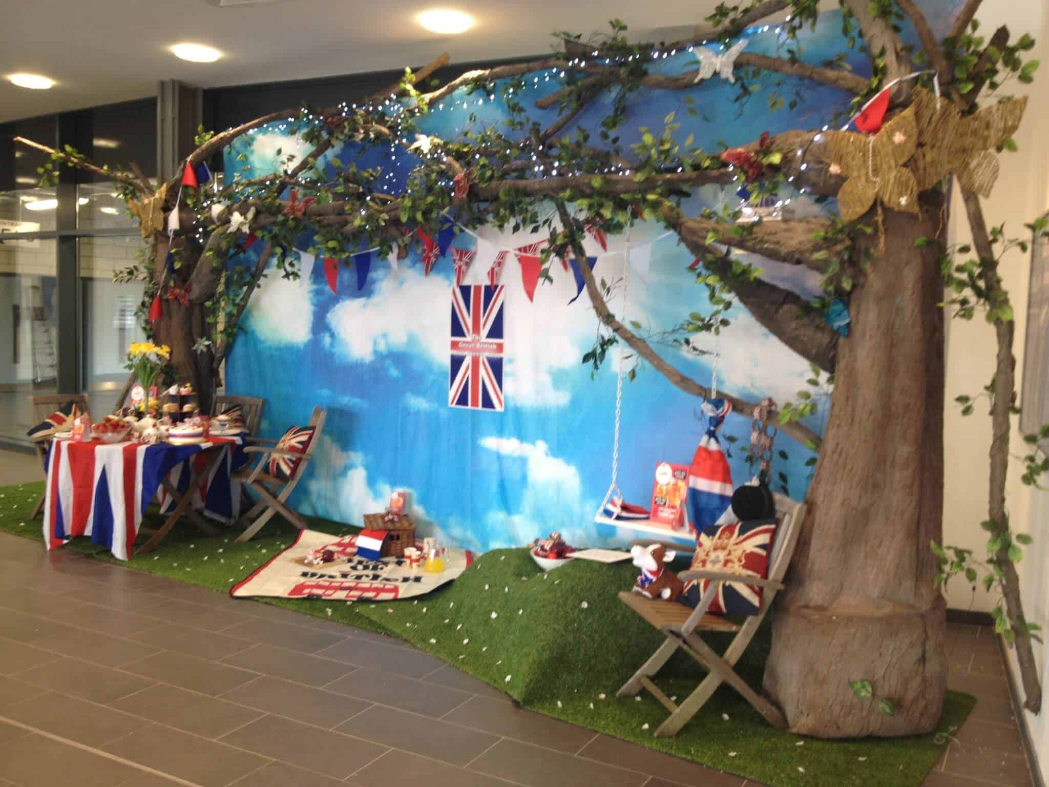 Eventologists Great British Themed Event Backdrop Hire