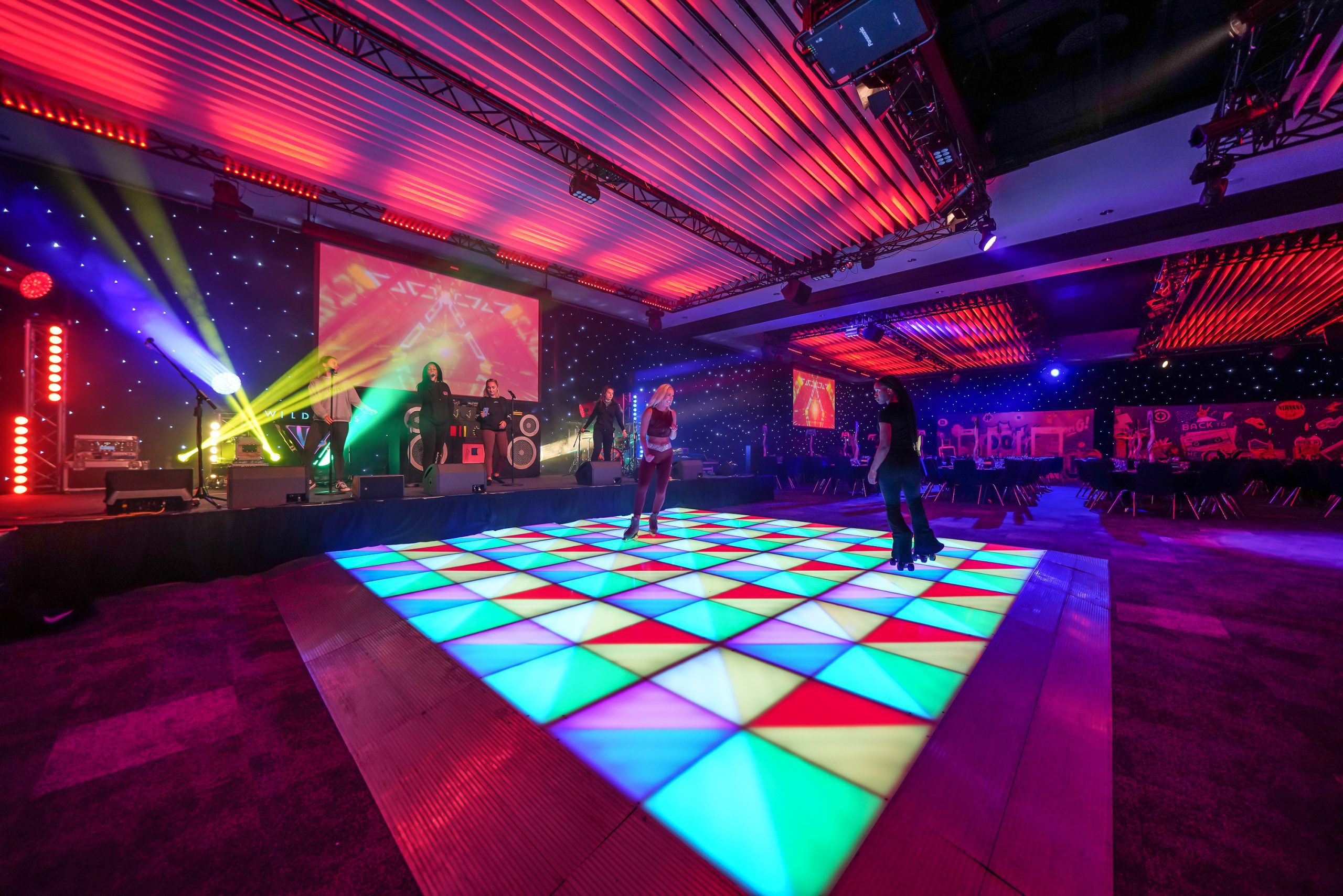 Eventologists Illuminated Themed Event Lightup Dancefloor Hire