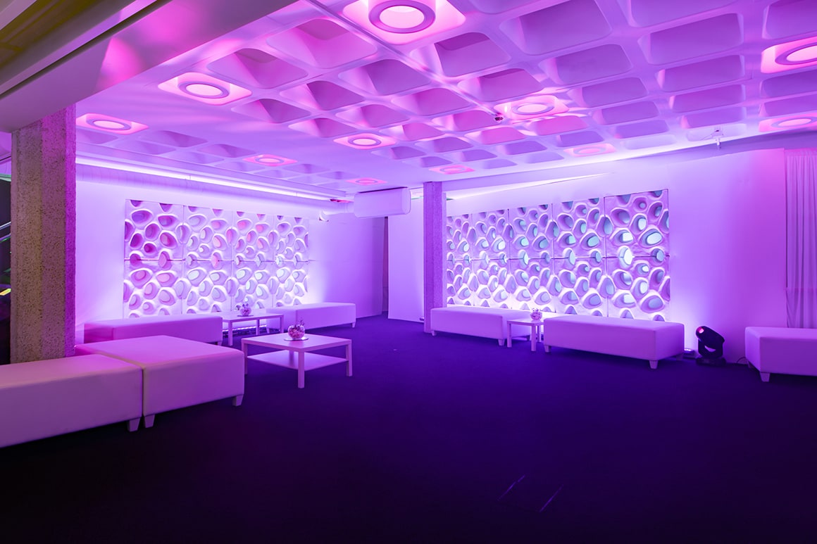 Eventologists Illuminated Themed Event Pink Light Hire