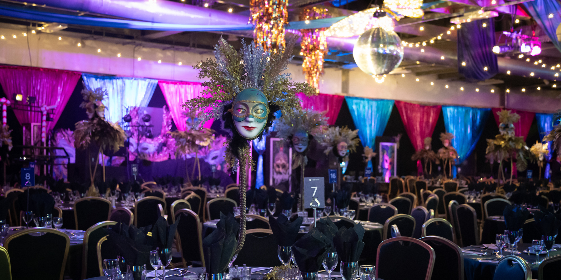 Eventologists Masquerade Theme Event Venue