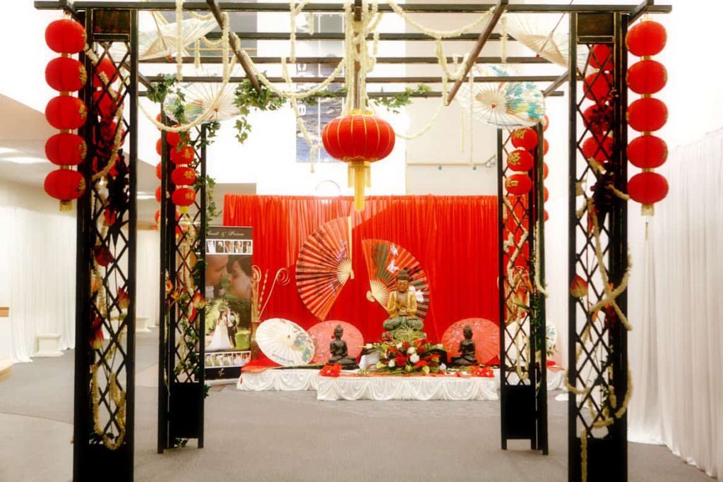 Eventologists Oriental Themed Event Chinese Entrance Tunnel Hire