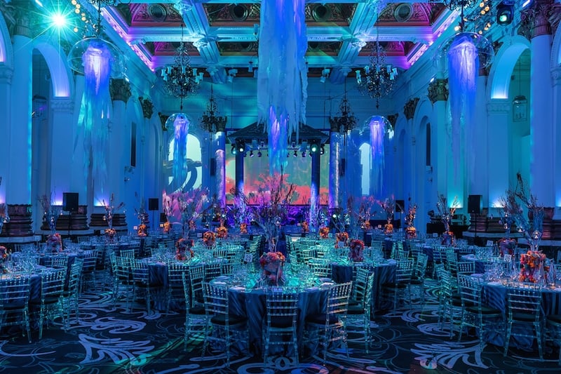 Eventologists Underwater Themed Event Ceiling Dressing Hire