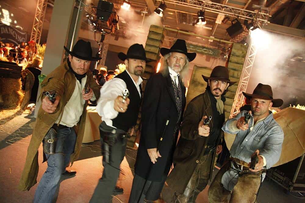 Eventologists Wild West Themed Event Entertainment Staff Hire