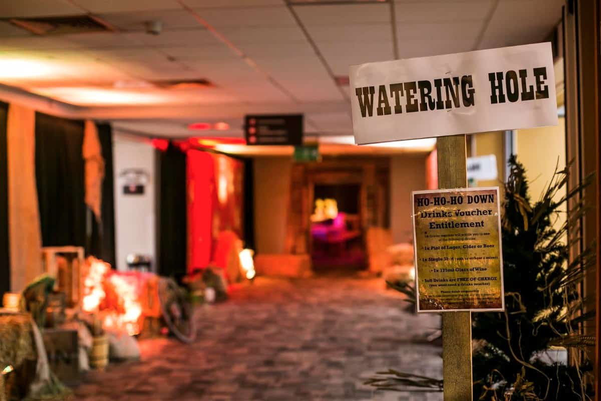 Eventologists Wild West Themed Event Sign Post Prop Hire