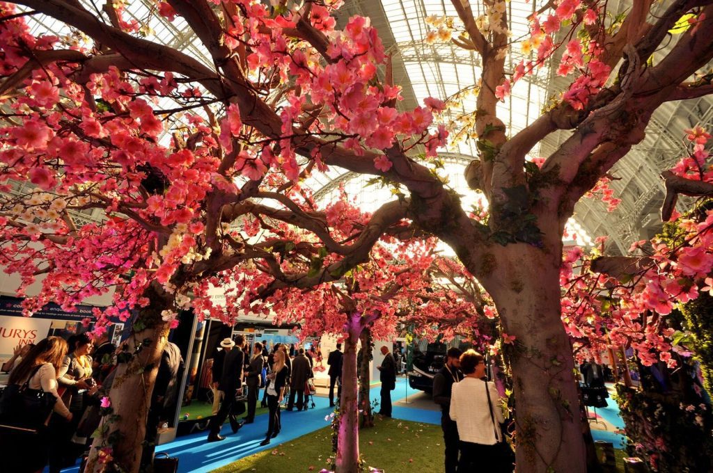 Eventologists Artificial Pink Blossom Tree Hire Image 6