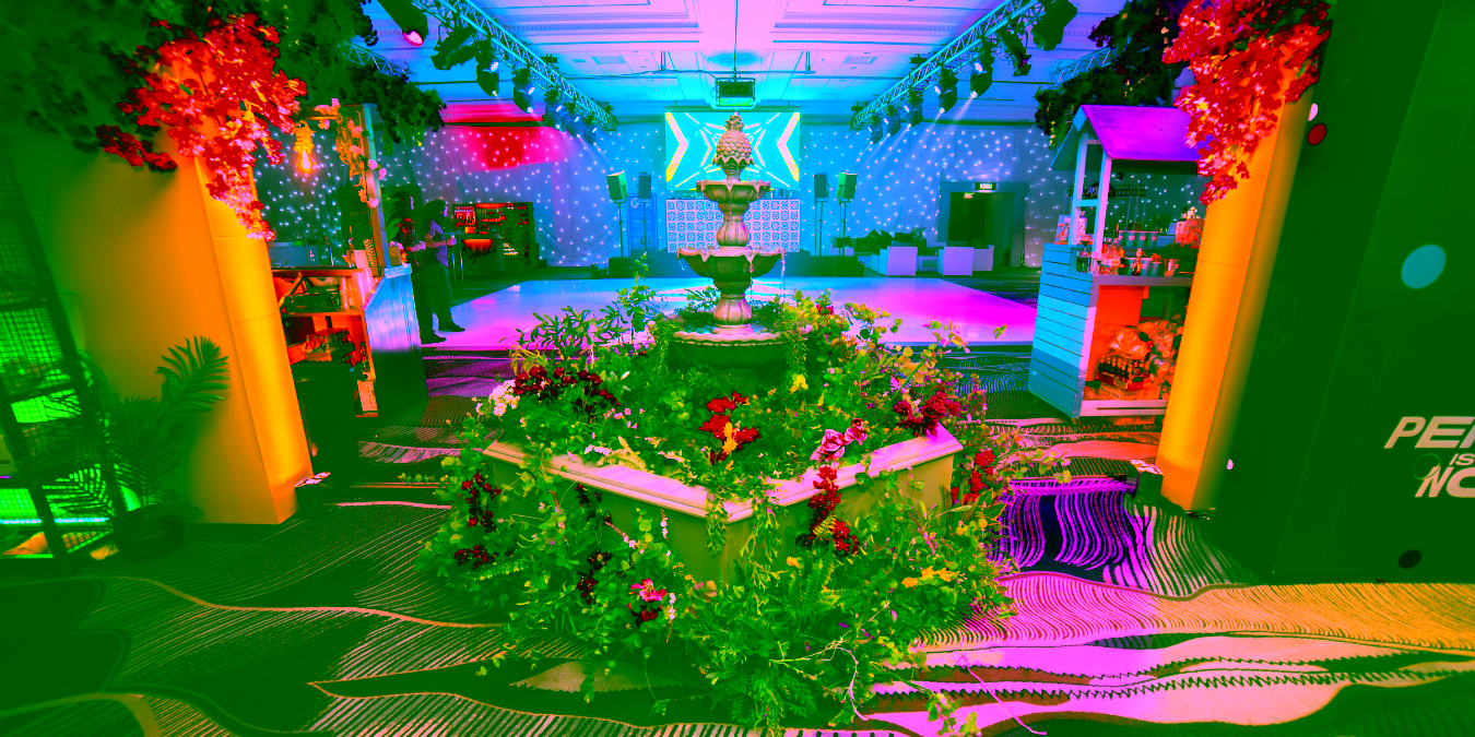 Eventologists Mediterranean Theme Event Fountain