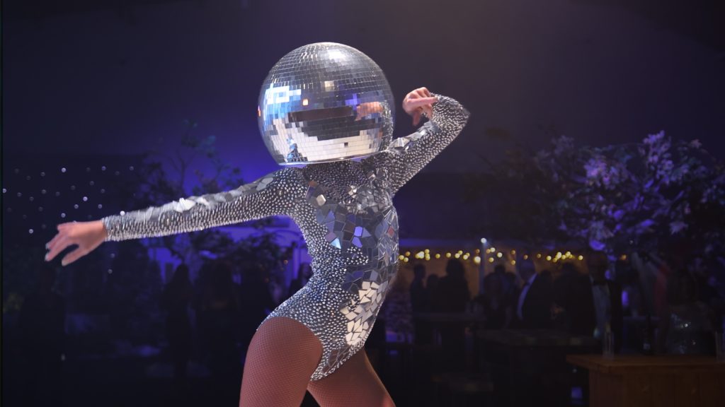 Eventologists Ibiza Entertainment. Disco Ball Head