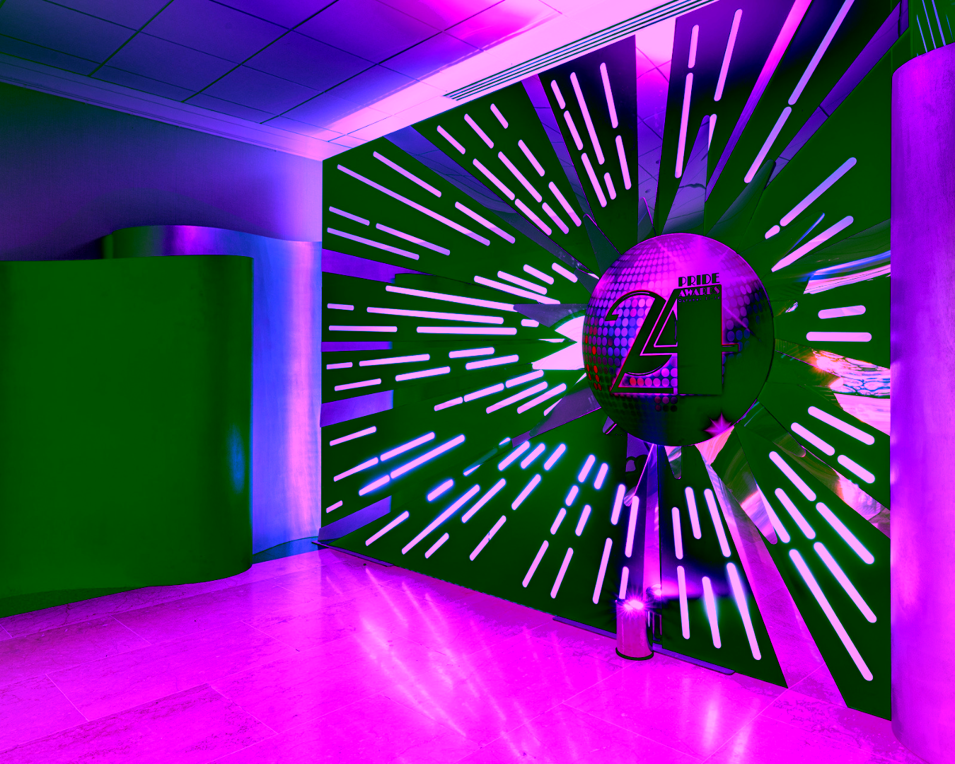 Eventologists Disco Theme Back Drop