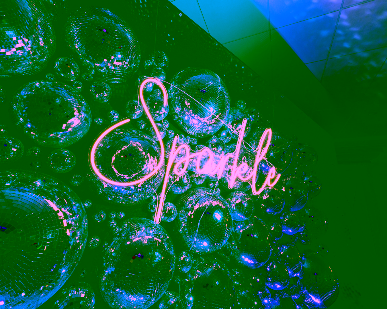 Eventologists Disco Theme Sparkle Back Drop