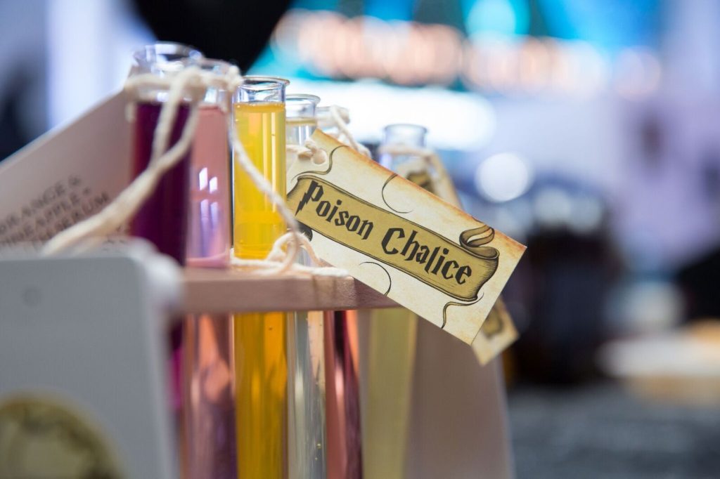 Eventologists Harry Potter Themed Event Cocktail Prop Hire