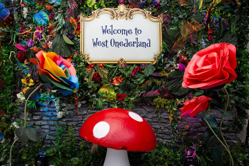 Alice In The Wondelrand Feature Wall