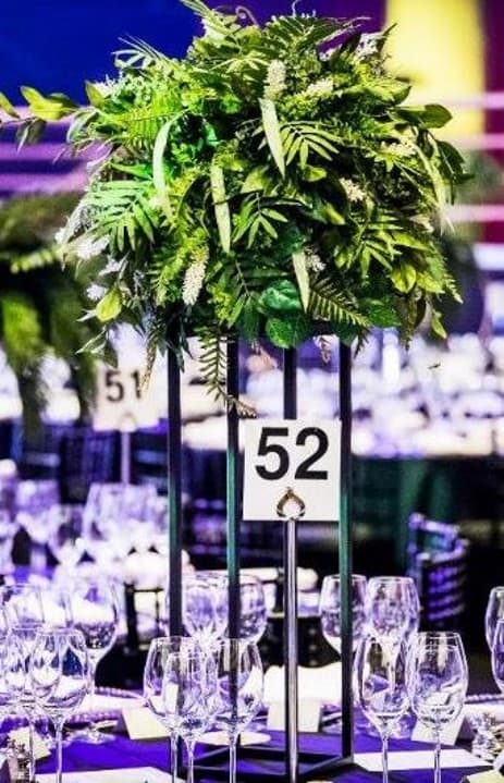 Eventologists Geo Fern Table Centres