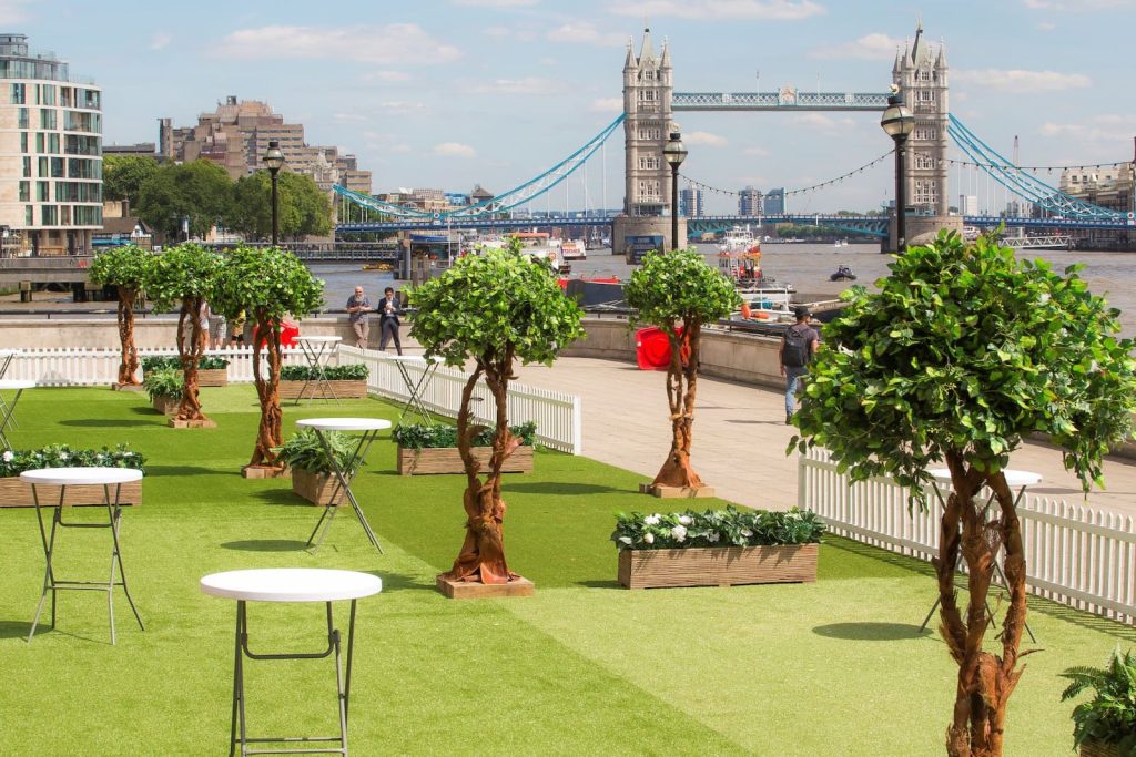 Eventologists Outdoor Event Design Summer Drinks Reception Old Billingsgate London