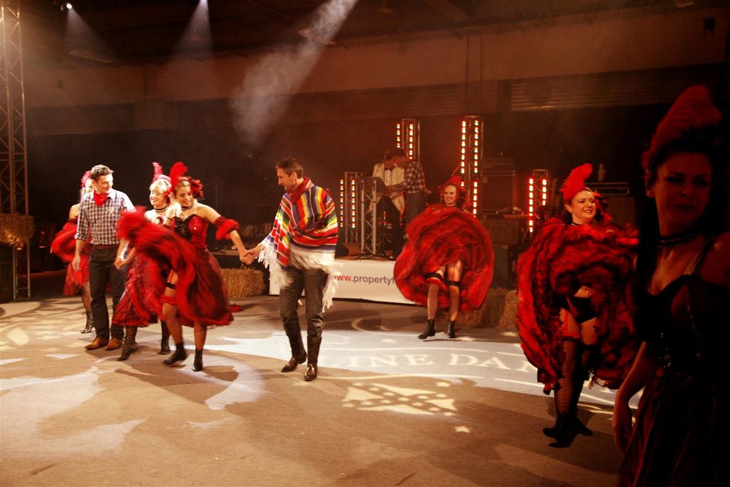 Can Can Dancers Red (large)