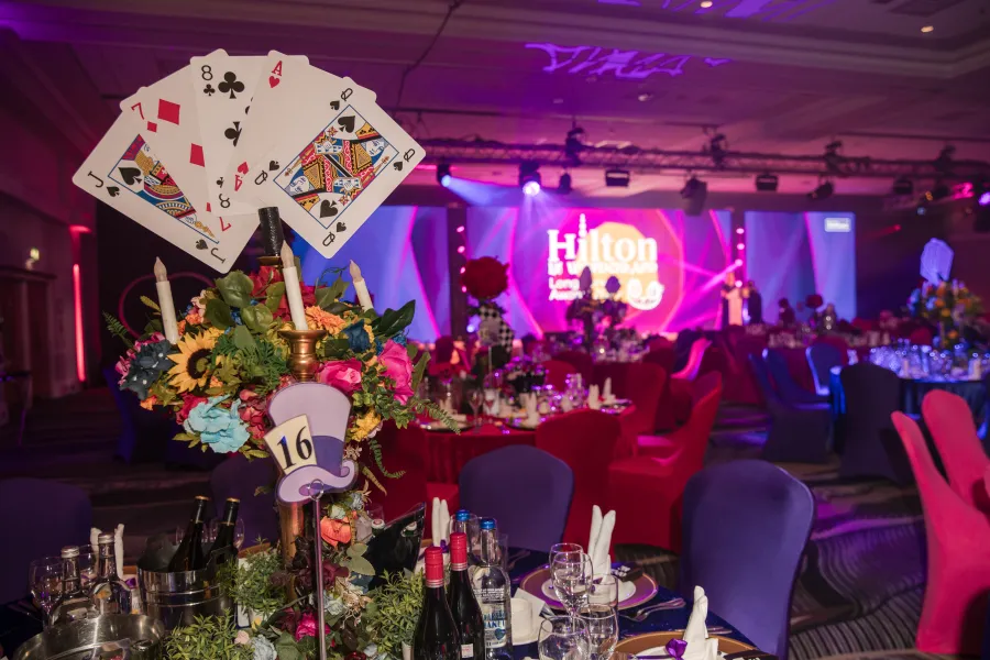 Playing Card Fan Table Centrepiece