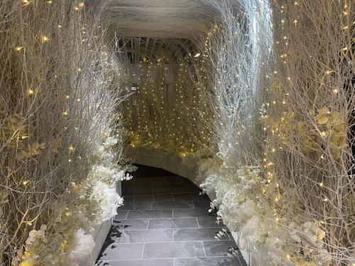 Eventologists-Christmas-White-Twinkle-Twig-Entrance-Tunnel